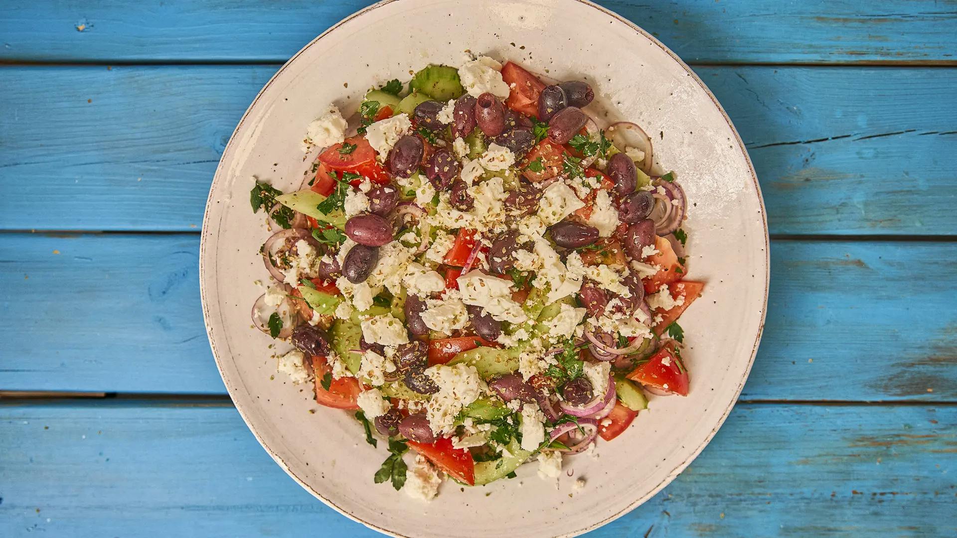 Gresk salat – enkelt og godt 